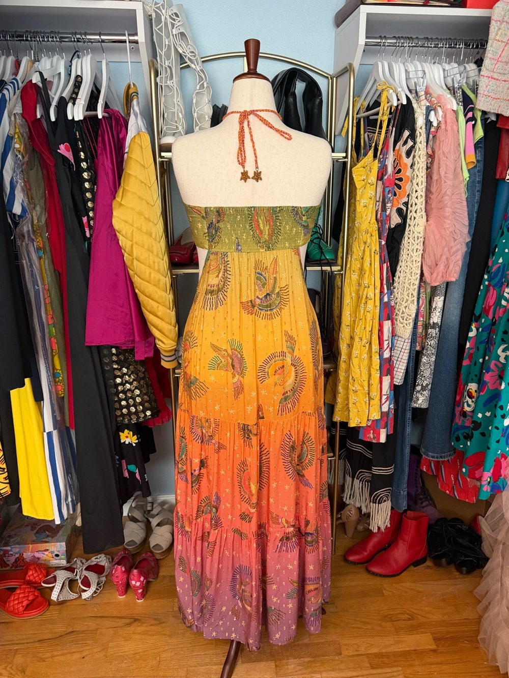 Farm Rio Bird Maxi - Size Large - Picture 6 of 12